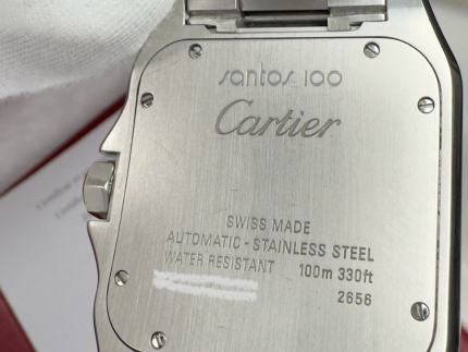 Cartier Santos 100 watch 1