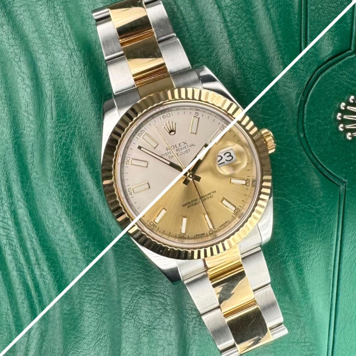 41mm Datejust 2tone watch