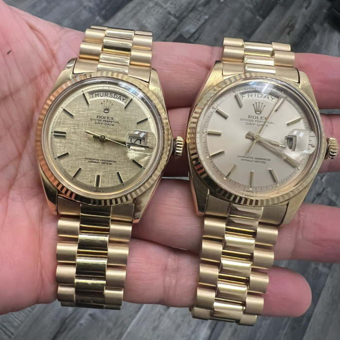 36mm day date 18k Featured image