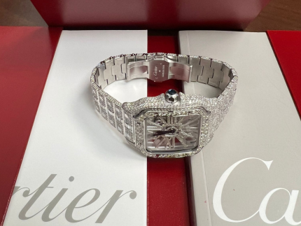 Cartier Santos Skeleton Featured Image