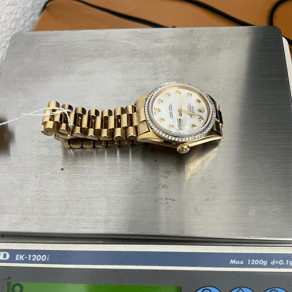 36mm 14k datejust president Image