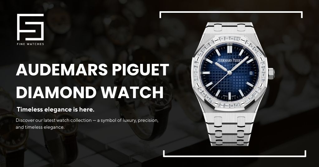 Audemars Piguet diamond watch