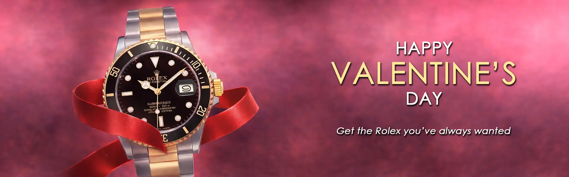 FS Fine Watches Valentines Day Banner FS Fine Watches Valentines Day Banner
