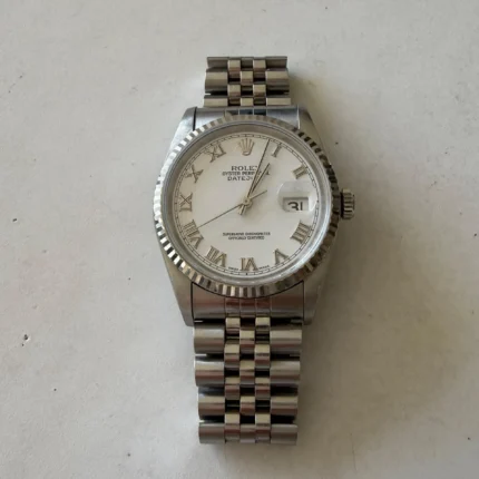 Rolex Datejust 36 mm White Roman Dial - FS Fine Watches
