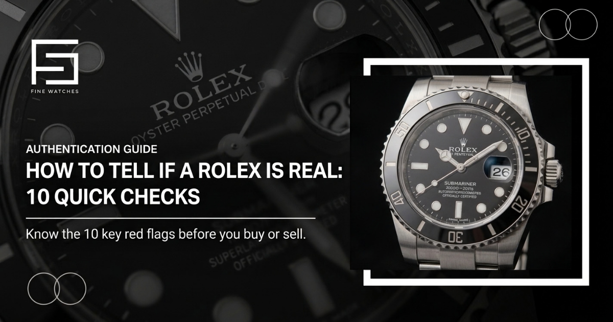 How to Tell If a Rolex Is Real 10 Checks Before You Buy