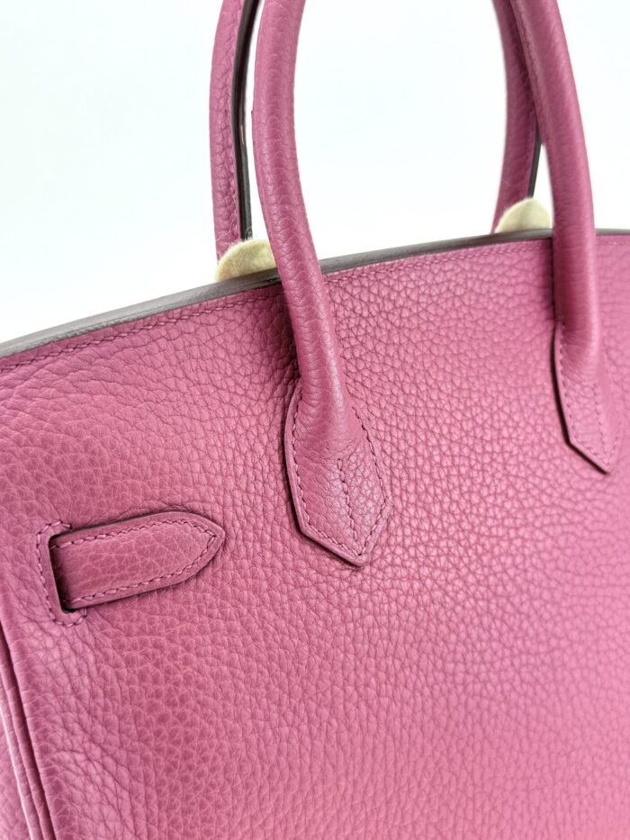 Hermes Birkin 30 Retourne Togo Tosca Inside Magnolia Gold Hardware Preowned - Image 2