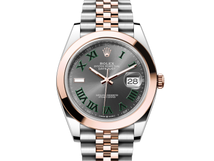 Rolex Datejust II 41mm 2 Tone Stainless Steel &18k Rose Gold