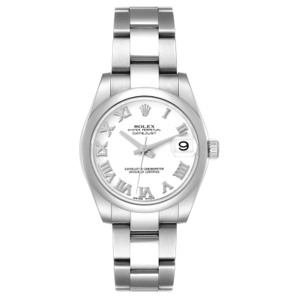 16340186 rolex datejust 31 midsize white dial smooth bezel steel ladies watch 178240 50980 cab24 1 Photoroom