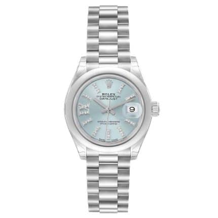 17651610 rolex president blue diamond dial platinum ladies watch 279166 unworn 56988 f662d md 3e5c4697 1282 40c3 a405 4d2203b0d50d