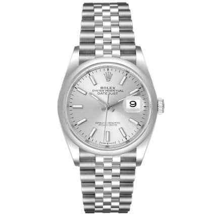 17691793 RolexSilverDial