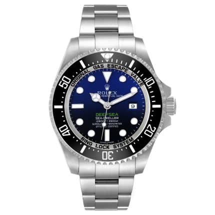 17814086 rolex seadweller deepsea cameron d blue steel mens watch 116660 box card 59415 f40f0