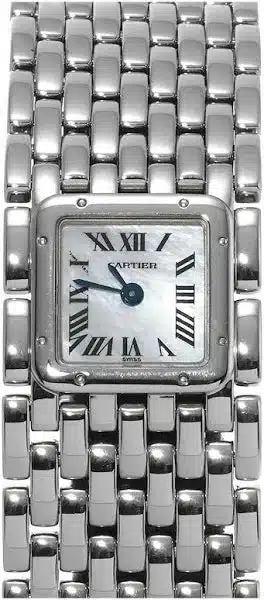 17951335 CartierPanthereRuban21mmStainlessSteelSilverDialWatch2420