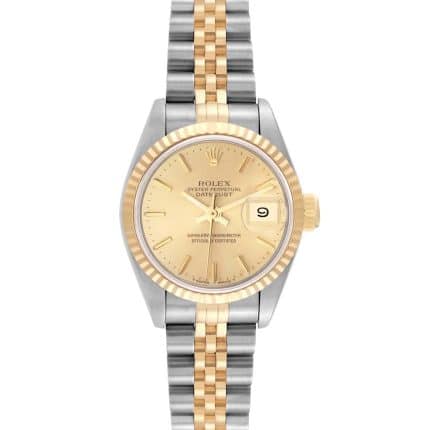 17988573 RolexDatejust26mm2 Tone18kYellowGold StainlessSteelChampagneDialFlutedBezelJubileeBandWatch69173 45cc6bb2 75c7 4a21 8f86 5f3d0d30ba92