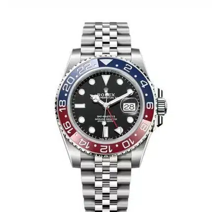 17998847 RolexGMT MasterII40mmPepsiJubileeStainlessSteelWatch126710BLRO1