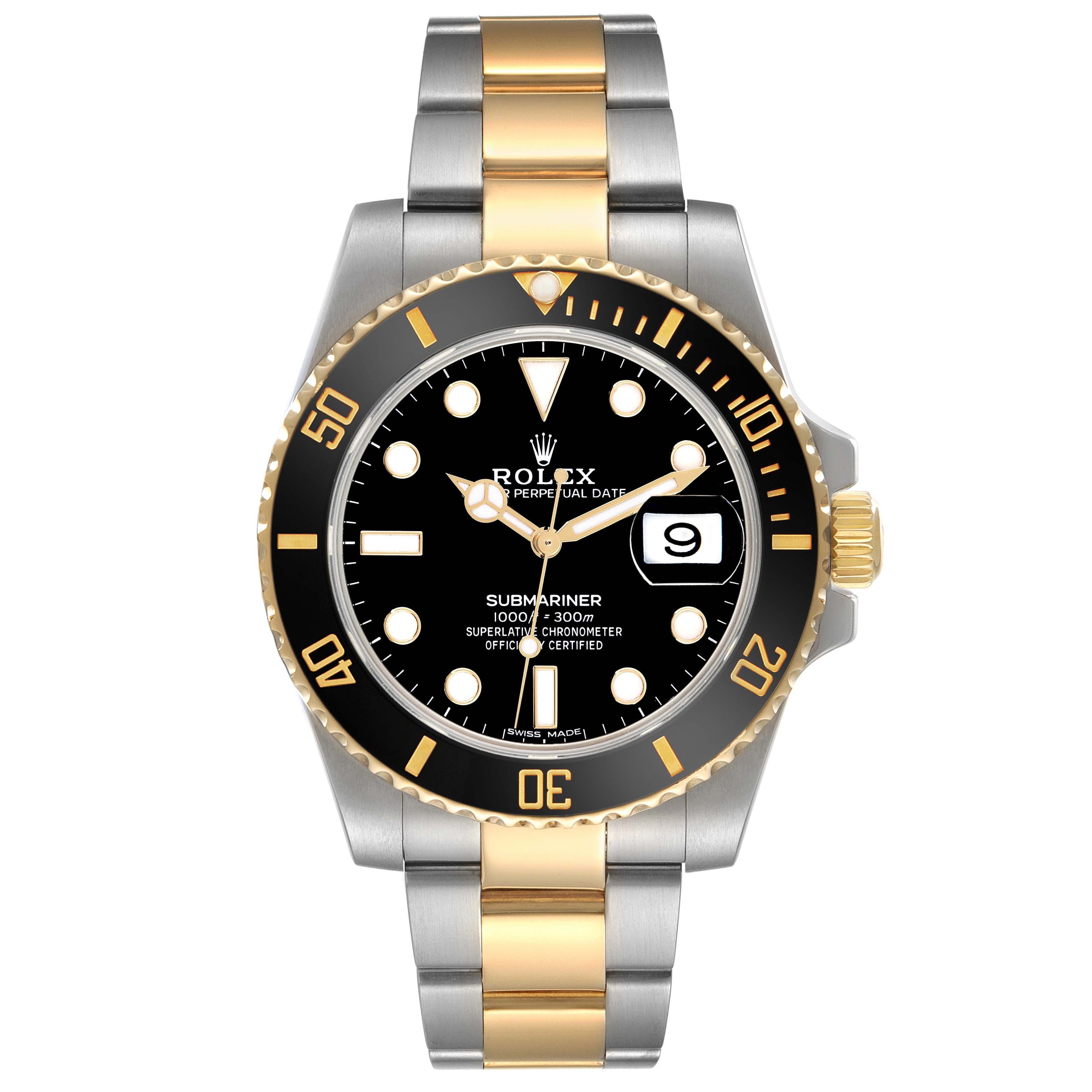 18142072 rolex submariner steel yellow gold black dial mens watch 116613 58325 7b2f7 ce390b17 0dde 4a21 a68f b448426939b8 scaled