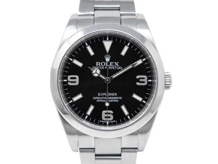 Rolex Explorer 41mm | Black Dial Oyster Stainless Steel