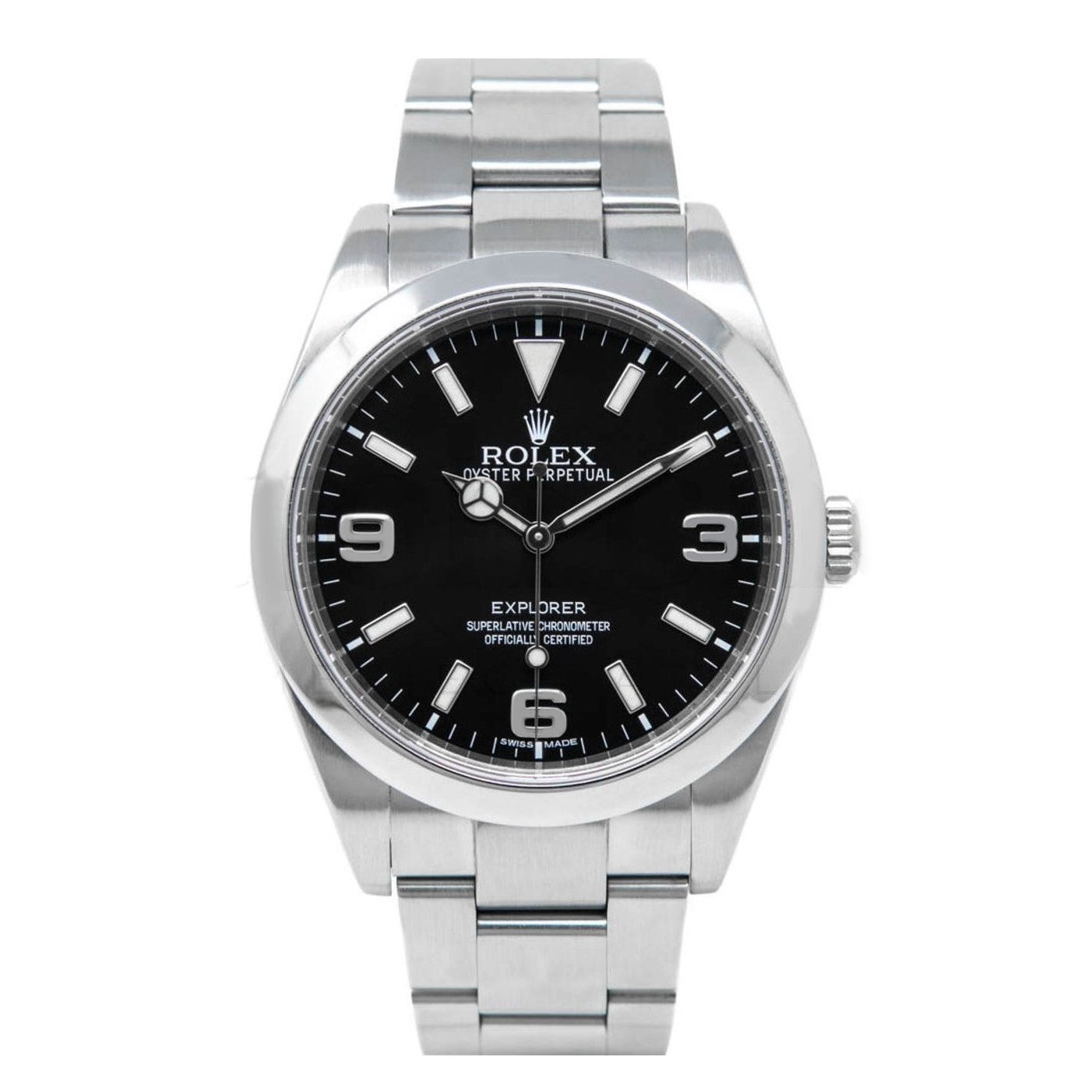 Rolex Explorer 41mm | Black Dial Oyster Stainless Steel