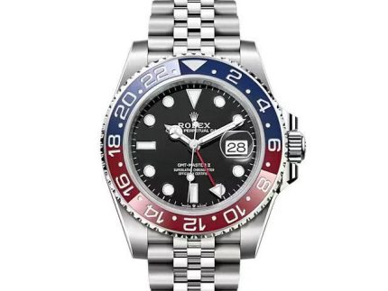 RolexGMT MasterII40mmPepsiJubileeStainlessSteelWatch126710BLRO1