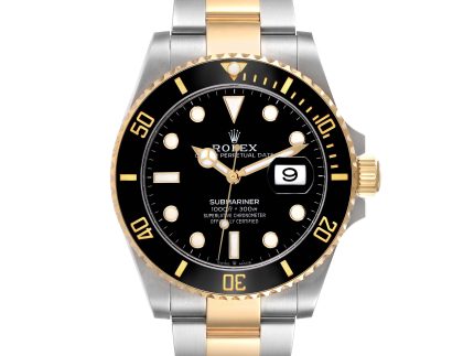 rolex submariner 41 steel yellow gold black dial mens watch 126613 box card 59555 7b44c scaled