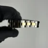 Rolex Oyster Perpetual  Champagne Stick Dial on Oyster  Ref 67183 with Papers  1985 - Image 4