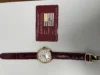 Cartier Cle Silver Dial on Leather Ref 3950 with Card  2017 - Image 4