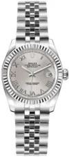 Rolex Datejust Silver Roman  Dial on Jubilee Ref 69174 with Papers  1997