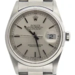 Rolex Datejust Silver Dial on Oyster Ref 16200 with Papers  2005