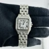 Cartier Panthere Jumbo White Roman Dial on Stainless Steel Bracelet Ref 1300 - Image 2