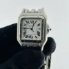 Cartier Panthere Jumbo White Roman Dial on Stainless Steel Bracelet Ref 1300 - Image 3
