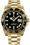 Rolex GMT-Master II Black Dial on Oyster Ref 116718LN with New Style Card White  2016