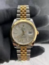 Rolex Datejust 41 Silver Index Dial on Jubilee Ref 126333 with New Style Card Green  2024 - Image 2