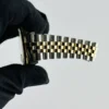 Rolex Datejust Champagne Diamond Factory Dial on D Link Jubilee Bracelet Ref 16233G - Image 5