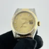 Rolex Datejust Champagne Diamond Factory Dial on D Link Jubilee Bracelet Ref 16233G - Image 3
