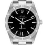 Rolex Air-King Black Dial on Oyster Bracelet Ref 14010M