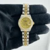 Rolex Datejust Lady Am Champagne Diamond Dial on D Link Jubilee Ref 69173