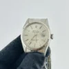 Rolex Datejust Silver Dial on D Link Jubilee Bracelet Ref 16014 - Image 3