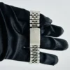 Rolex Datejust Silver Dial on D Link Jubilee Bracelet Ref 16014 - Image 4