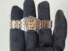 Cartier Santos Pink Mop Dial Ref W25074Y9 - Image 2