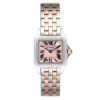 Cartier Santos Pink Mop Dial Ref W25074Y9