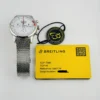 Breitling Top Time White Dial on Mesh Steel Bracelet Ref AB0176 with Card  2026 - Image 7