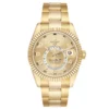 Rolex Sky Dweller Champagne Sunray Arabic Dial on Oyster Ref 326938 with Card Old Green