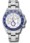 Rolex Yacht-Master II Matt White Dial on Oyster Ref 116680 with New Style Card White  2015