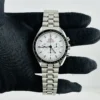 Omega Speedmaster Moonwatch Professional White Dial on Stainless Steel Bracelet Ref 310.30.42.50.04.001 with Card - Image 2