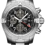 Breitling Avenger Chronograph GMT Black Dial on Bracelet Ref A24315101B1A1 with Card  2023