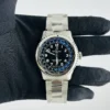 Breitling Aviator 8 B35 Unitime Blue Arabic Dial on Stainless Steel Bracelet Ref AB3521 with Card  2024 - Image 2