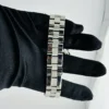 Cartier Roadster XL Chrono Silver Roman Numerals Dial on Stainless Steel Bracelet Ref 2618 - Image 4
