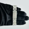 Rolex Oyster Perpetual Date Silver Stick Dial on Oyster Ref 15210 - Image 4
