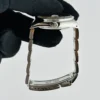 Rolex Oyster Perpetual Date Silver Stick Dial on Oyster Ref 15210 - Image 6