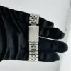 Rolex Datejust Silver Stick Dial on D Link Jubilee Ref 16220 - Image 4