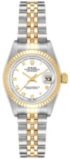 Rolex Datejust White Roman Dial on D Link Jubilee Ref 79173 with Papers  2000